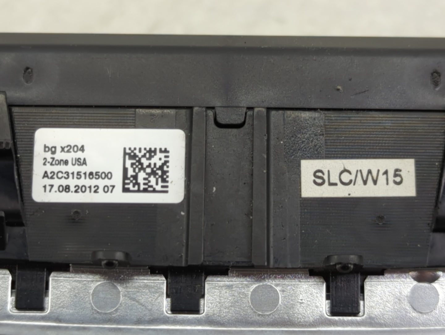 2013 Mercedes-Benz C-Class Climate Control Module Temperature AC/Heater Replacement P/N:A2049006005 A2C31516500 Fits OEM Use
