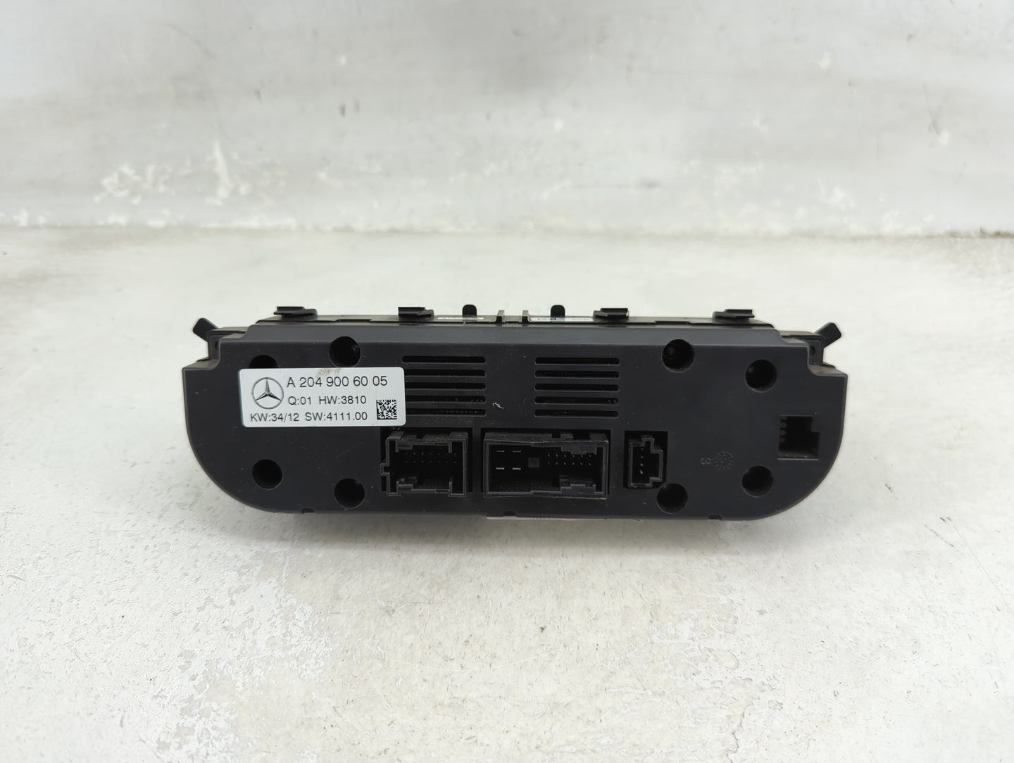 2013 Mercedes-Benz C-Class Climate Control Module Temperature AC/Heater Replacement P/N:A2049006005 A2C31516500 Fits OEM Use