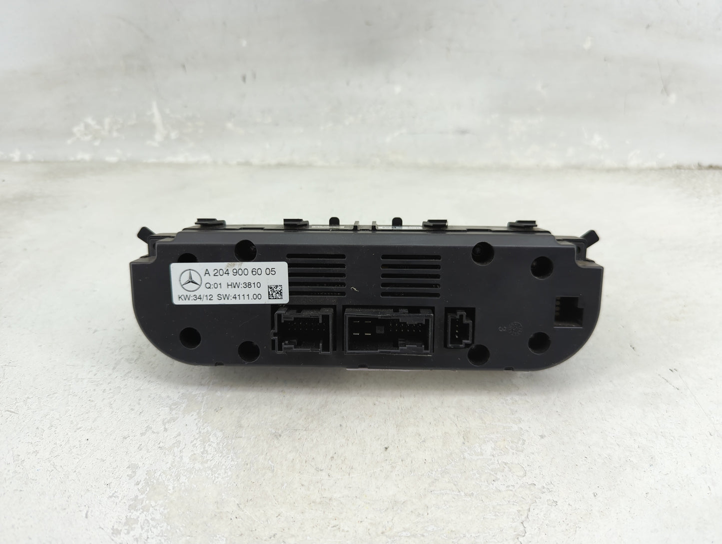 2013 Mercedes-Benz C-Class Climate Control Module Temperature AC/Heater Replacement P/N:A2049006005 A2C31516500 Fits OEM Use