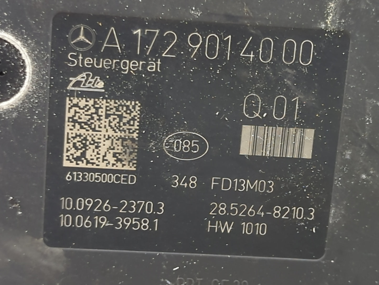 2013 Mercedes-Benz C-Class ABS Pump Control Module Replacement P/N:A1729014000 A1724314212, 10.0926-2370.3 Fits Fits 2014 20