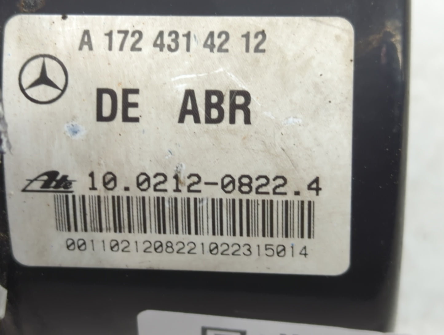 2013 Mercedes-Benz C-Class ABS Pump Control Module Replacement P/N:A1724314212 10.0212-0822.4, A1729014000 Fits Fits 2014 20