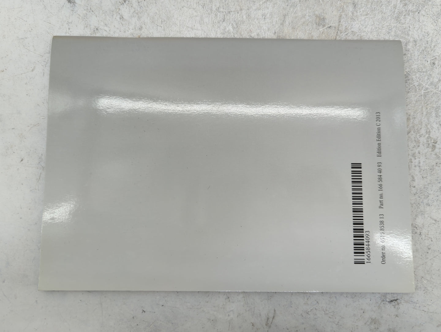 2013 Mercedes-Benz C-Class Owners Manual Book Guide P/N:2045841983 204 584 19 83, 6515 0782 13, 1665844093, 166 584 40 93 OE