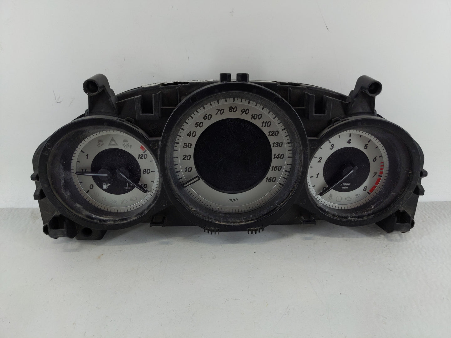 2013 Mercedes-Benz C250 Instrument Cluster Speedometer Gauges P/N:A 204 900 43 09 Fits OEM Used Auto Parts - Oemusedautopart