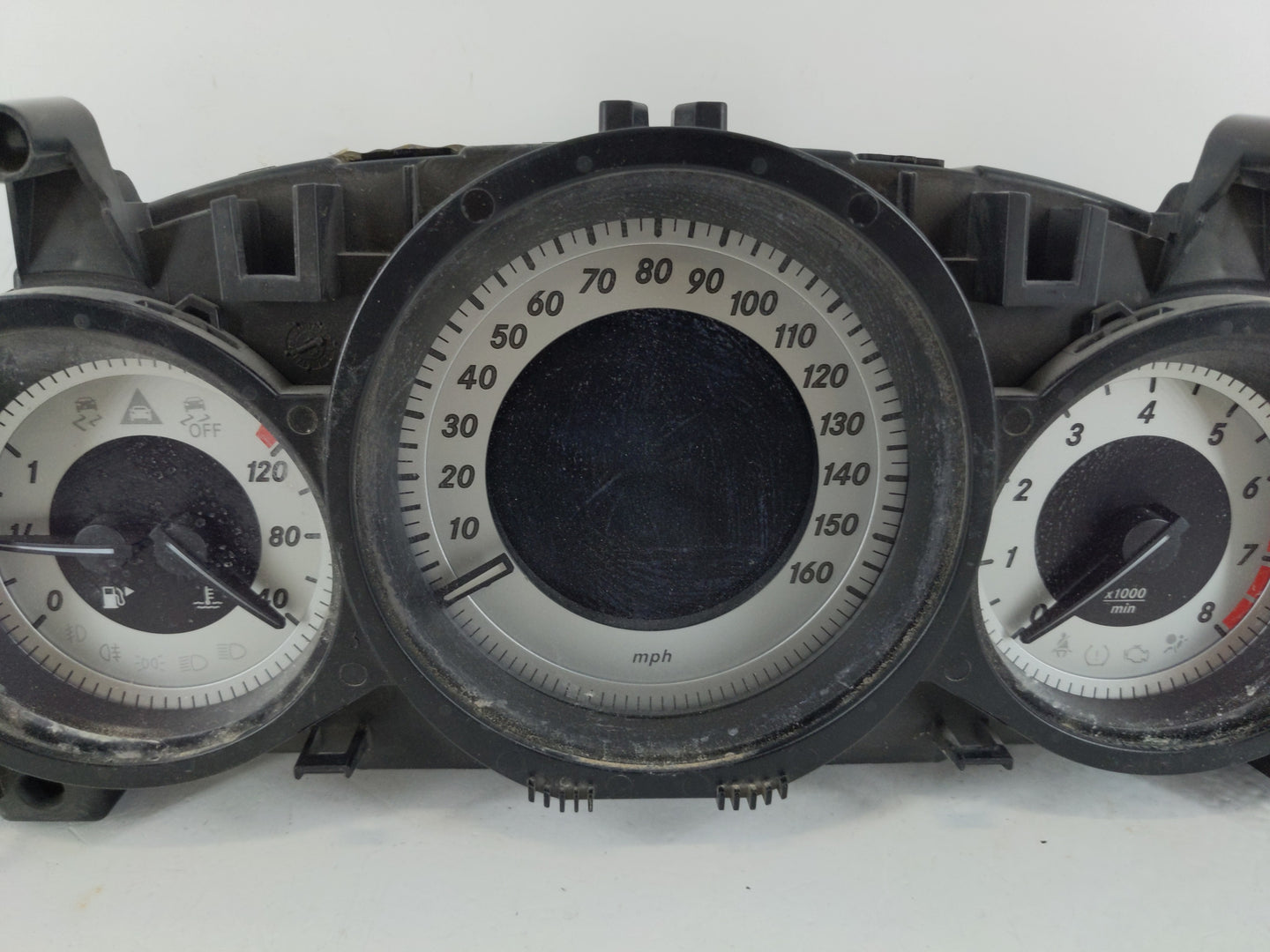 2013 Mercedes-Benz C250 Instrument Cluster Speedometer Gauges P/N:A 204 900 43 09 Fits OEM Used Auto Parts - Oemusedautopart