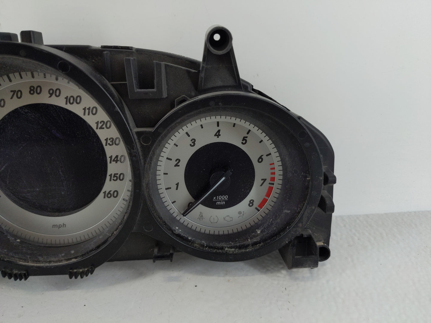 2013 Mercedes-Benz C250 Instrument Cluster Speedometer Gauges P/N:A 204 900 43 09 Fits OEM Used Auto Parts - Oemusedautopart