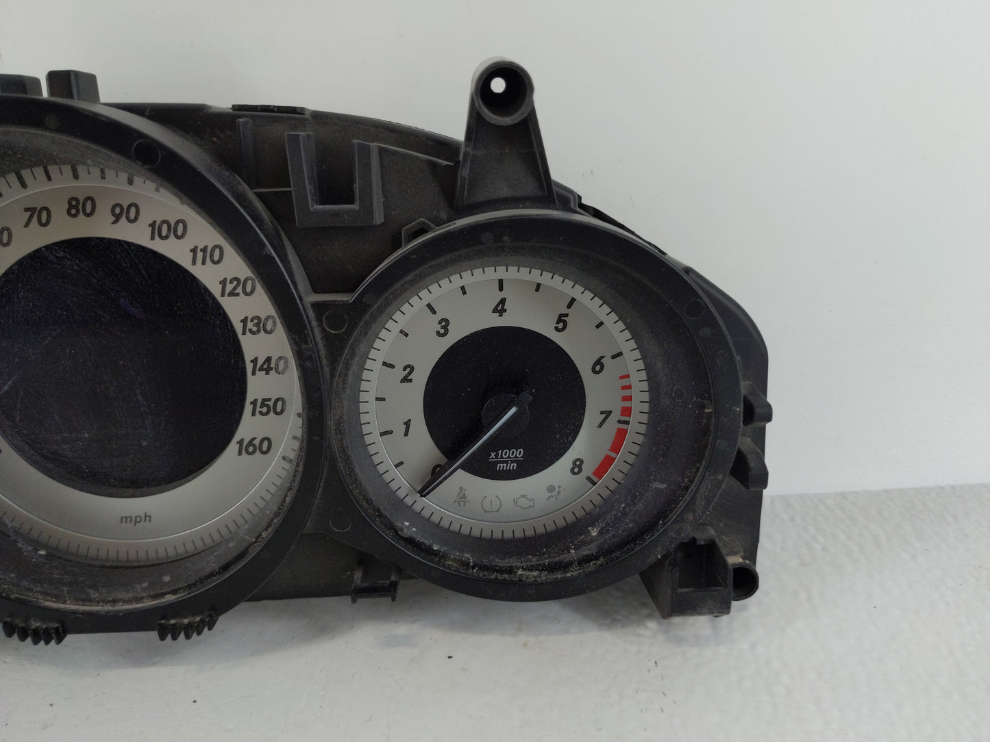 2013 Mercedes-Benz C250 Instrument Cluster Speedometer Gauges P/N:A 204 900 43 09 Fits OEM Used Auto Parts - Oemusedautopart