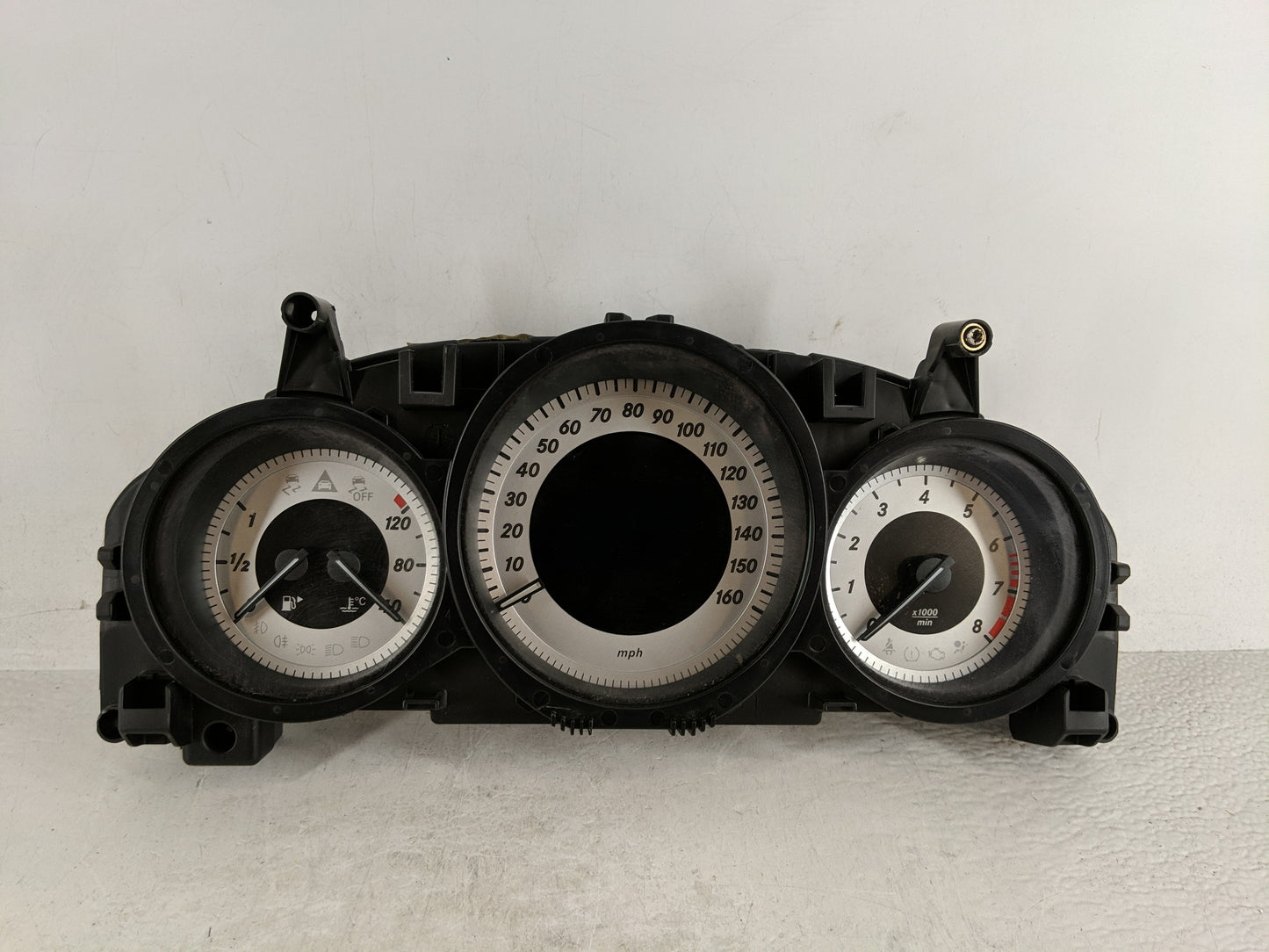 2013 Mercedes-Benz C250 Instrument Cluster Speedometer Gauges P/N:A 204 900 43 09 Fits OEM Used Auto Parts - Oemusedautopart