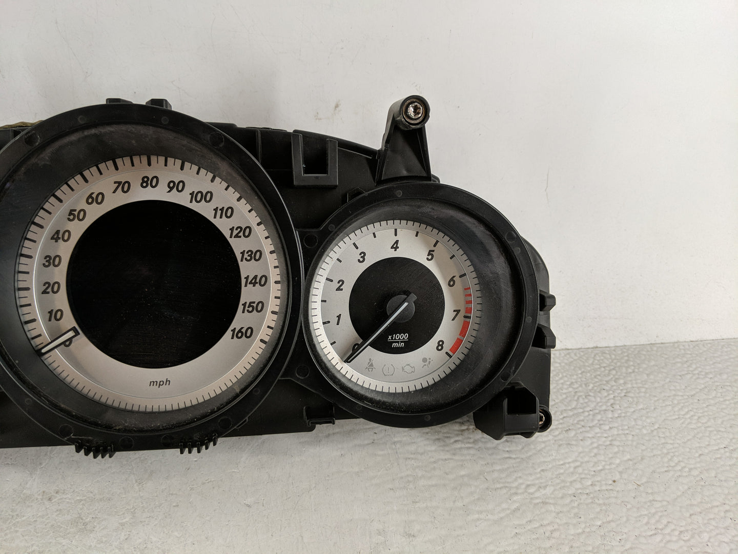 2013 Mercedes-Benz C250 Instrument Cluster Speedometer Gauges P/N:A 204 900 43 09 Fits OEM Used Auto Parts - Oemusedautopart
