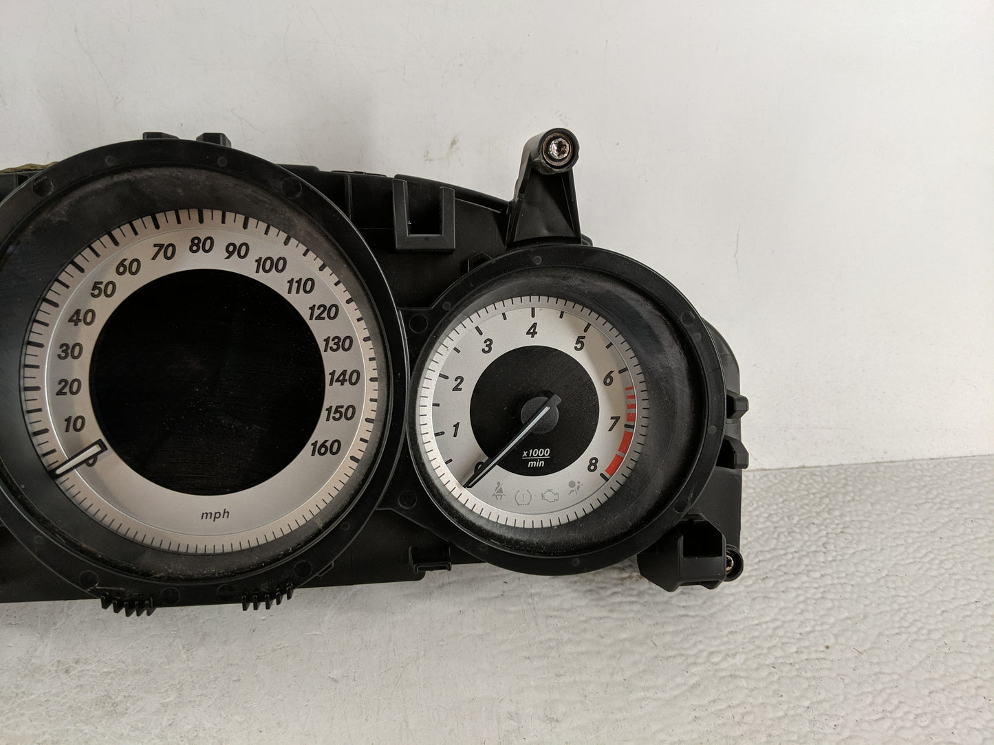 2013 Mercedes-Benz C250 Instrument Cluster Speedometer Gauges P/N:A 204 900 43 09 Fits OEM Used Auto Parts - Oemusedautopart