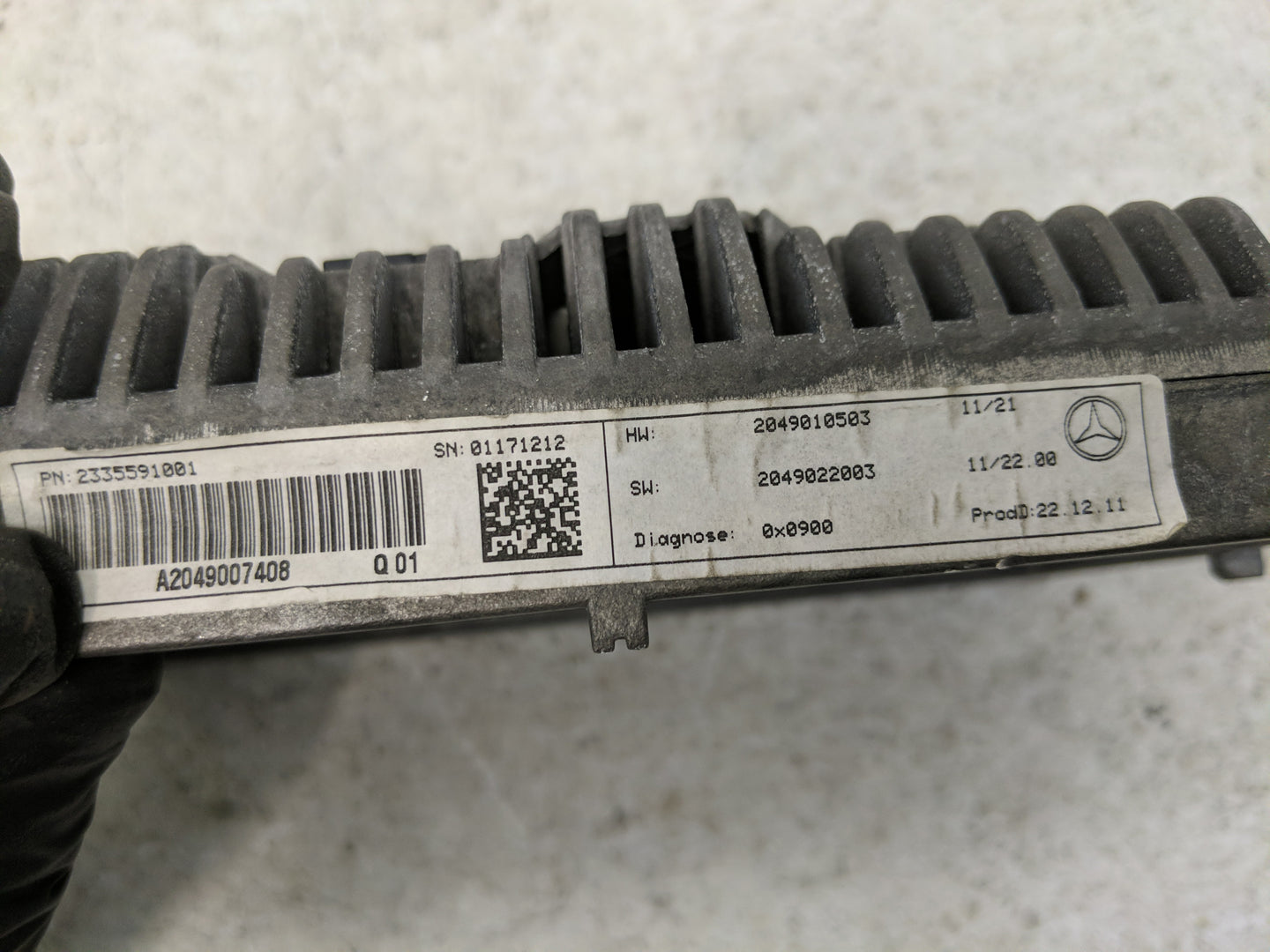2013 Mercedes-benz C250 Information Display Screen - Oemusedautoparts1.com