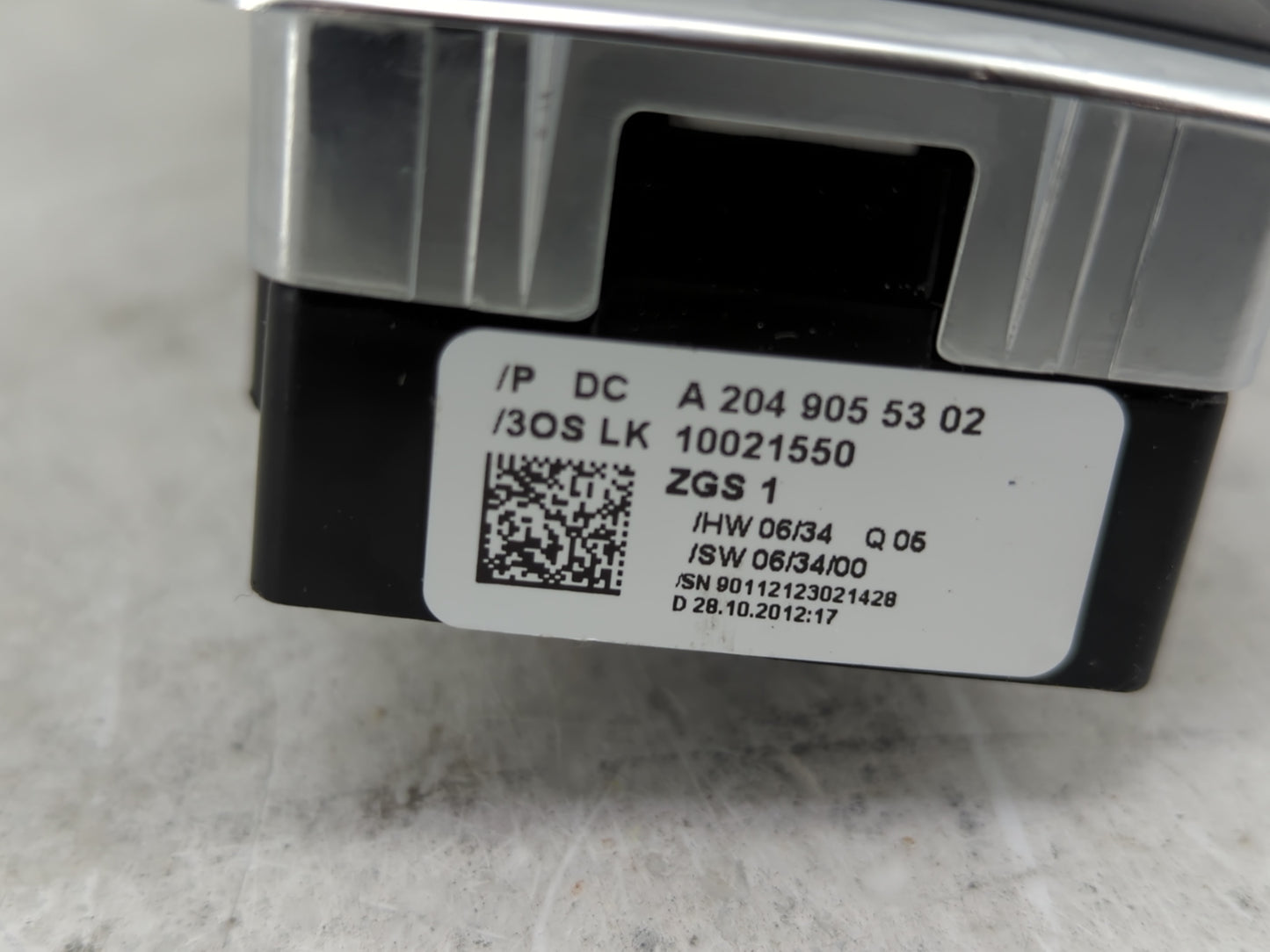 2011-2014 Mercedes-Benz C250 Master Power Window Switch Replacement Driver Side Left P/N:2049055302 A2049055302 Fits OEM Use