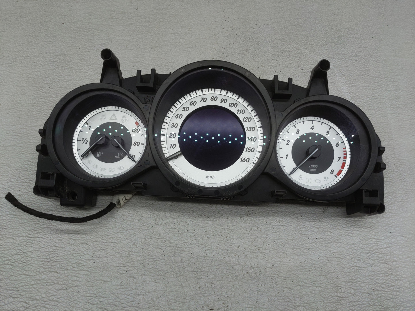 2013 Mercedes-Benz C250 Instrument Cluster Speedometer Gauges P/N:A2049004309 Fits OEM Used Auto Parts - Oemusedautoparts1.c