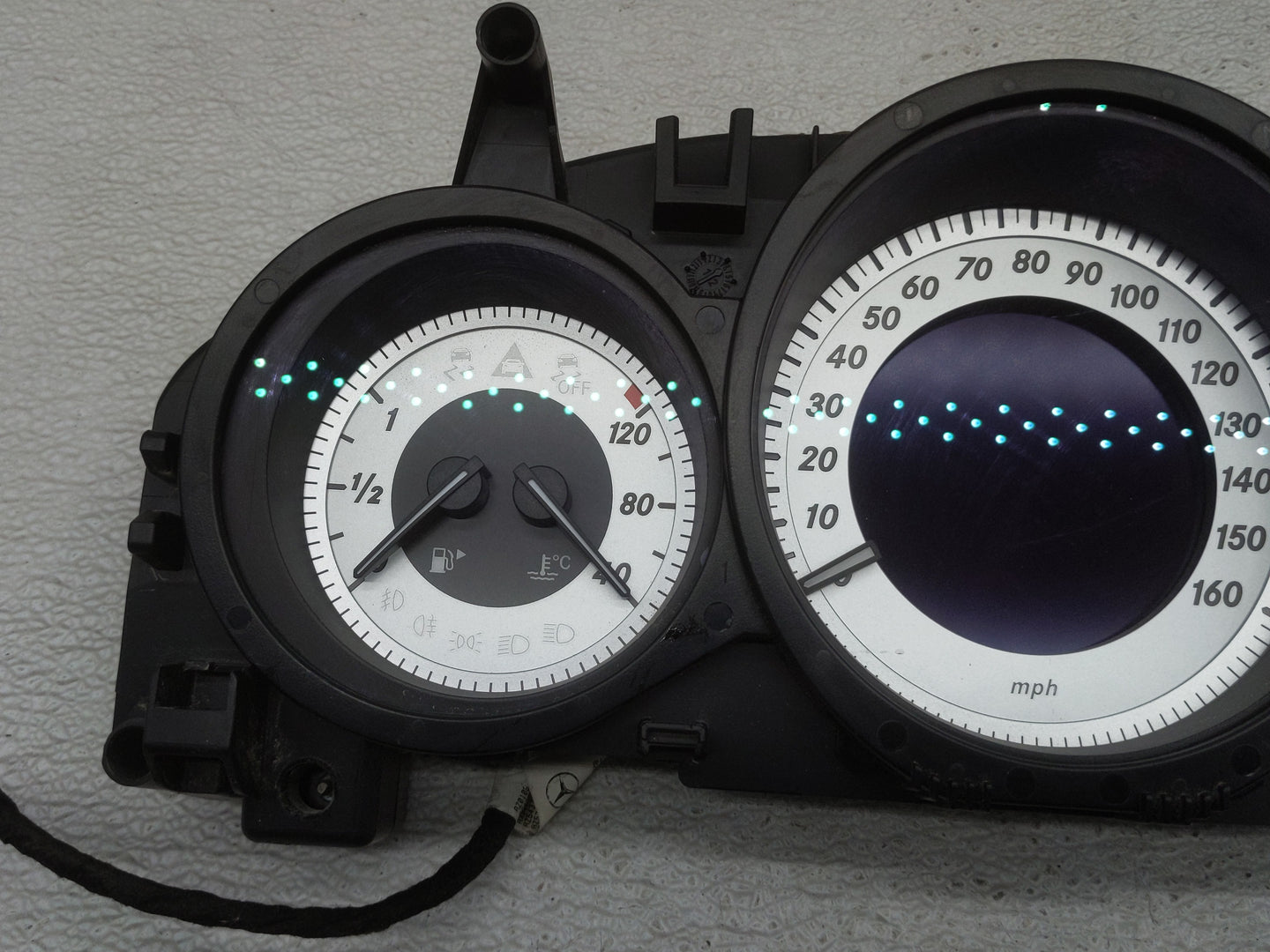 2013 Mercedes-Benz C250 Instrument Cluster Speedometer Gauges P/N:A2049004309 Fits OEM Used Auto Parts - Oemusedautoparts1.c
