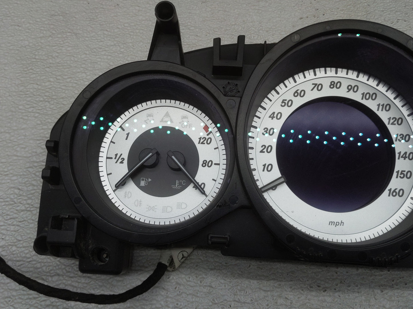 2013 Mercedes-Benz C250 Instrument Cluster Speedometer Gauges P/N:A2049004309 Fits OEM Used Auto Parts - Oemusedautoparts1.c