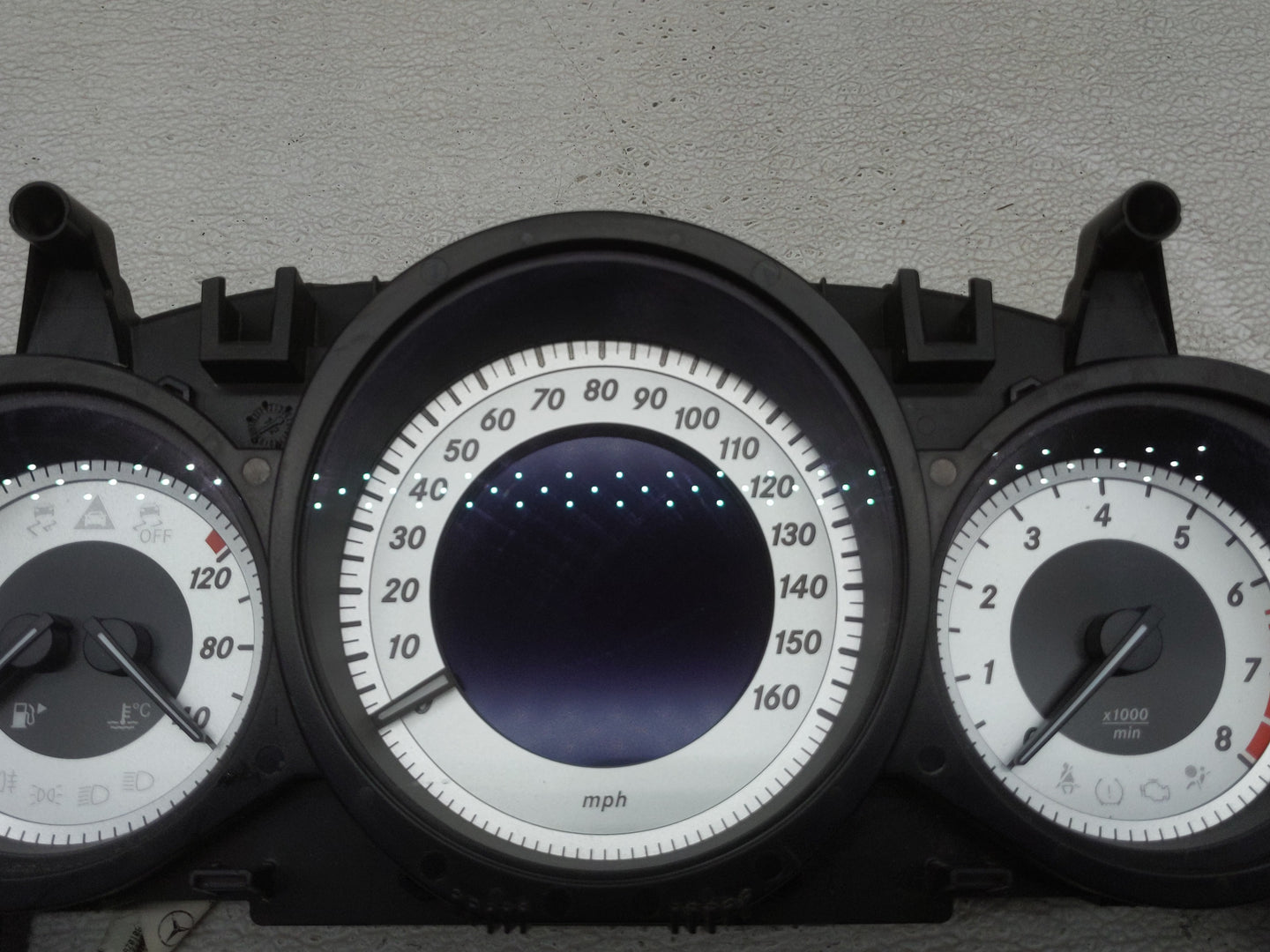 2013 Mercedes-Benz C250 Instrument Cluster Speedometer Gauges P/N:A2049004309 Fits OEM Used Auto Parts - Oemusedautoparts1.c