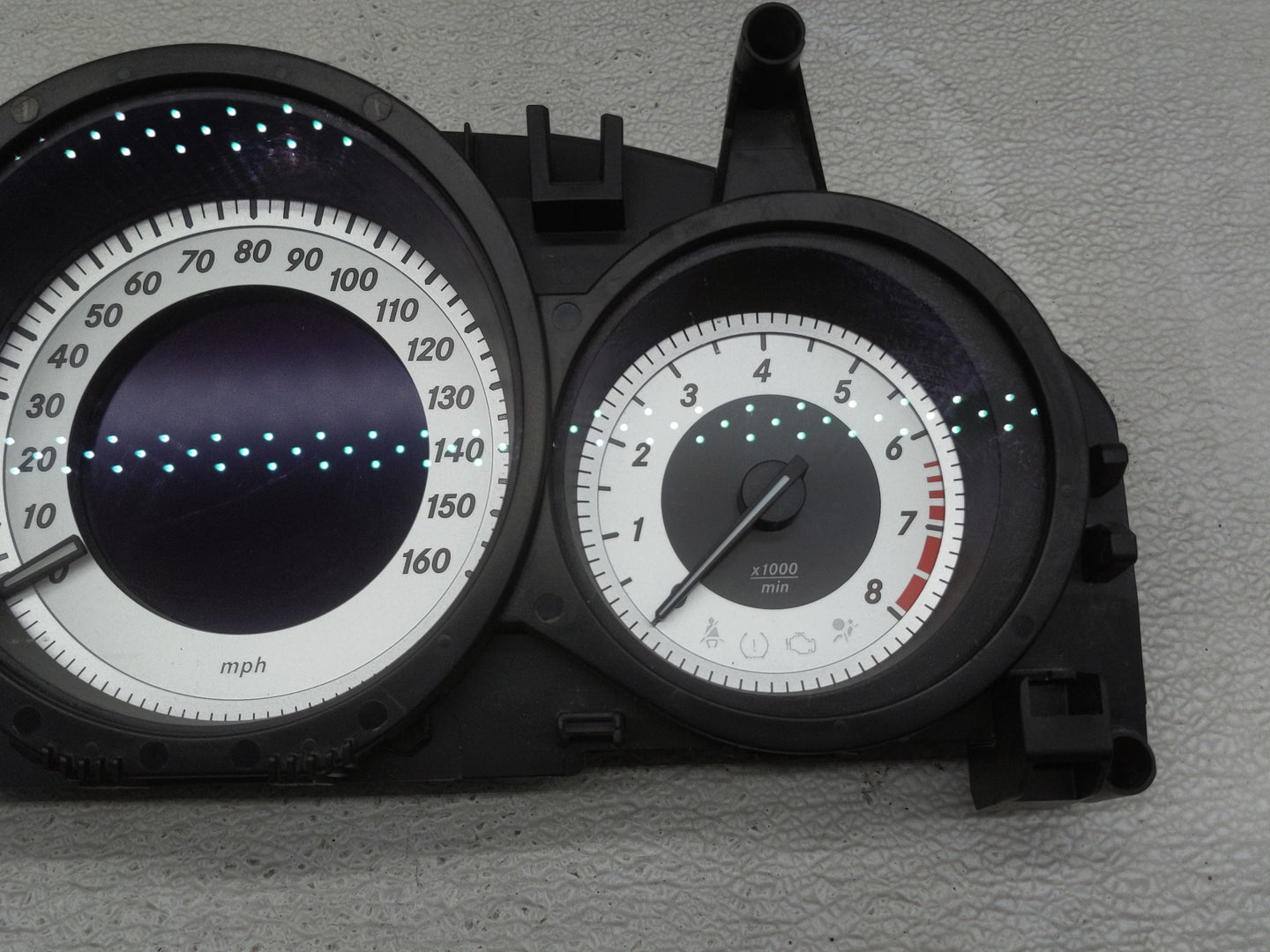 2013 Mercedes-Benz C250 Instrument Cluster Speedometer Gauges P/N:A2049004309 Fits OEM Used Auto Parts - Oemusedautoparts1.c