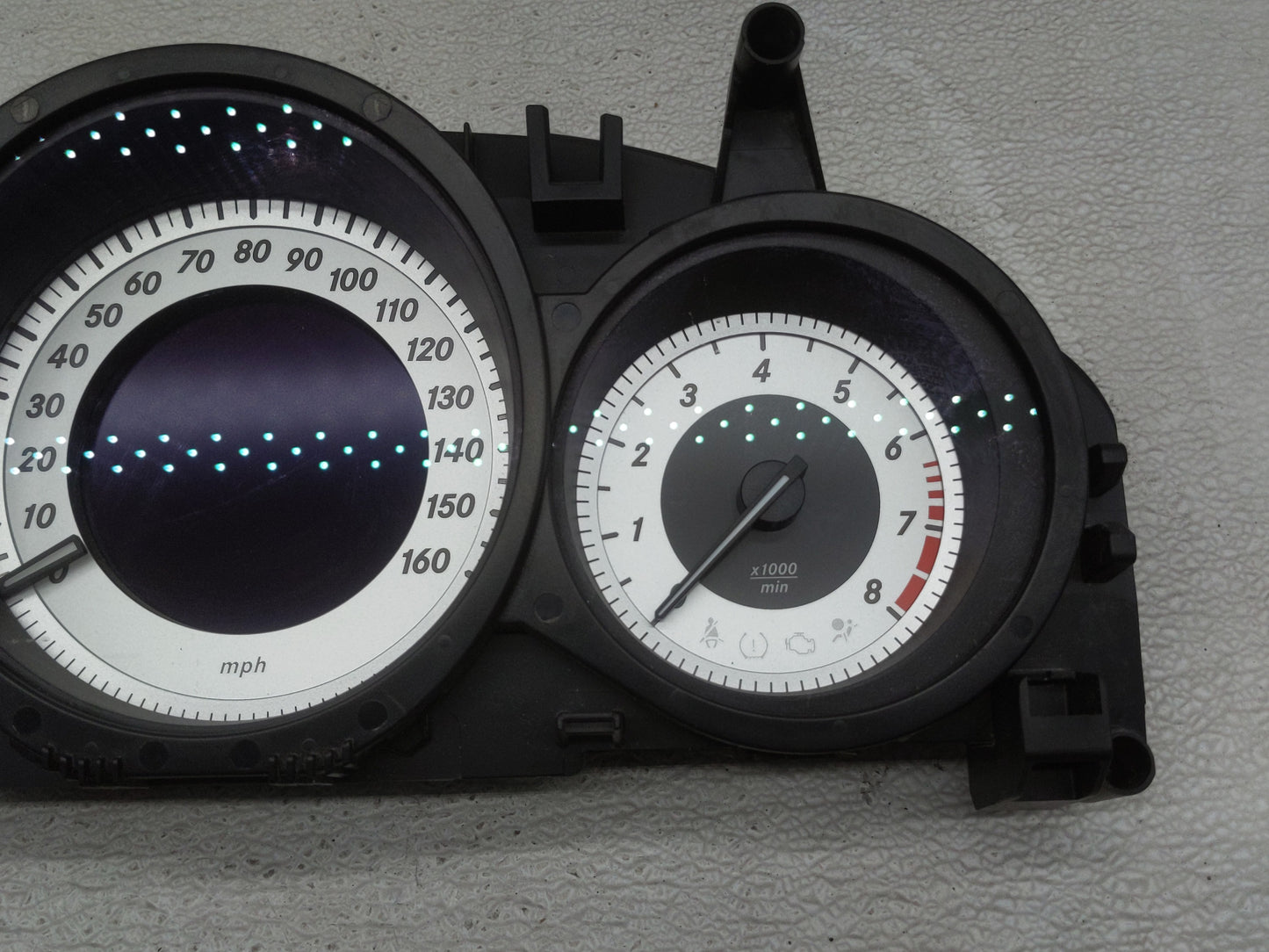 2013 Mercedes-Benz C250 Instrument Cluster Speedometer Gauges P/N:A2049004309 Fits OEM Used Auto Parts - Oemusedautoparts1.c