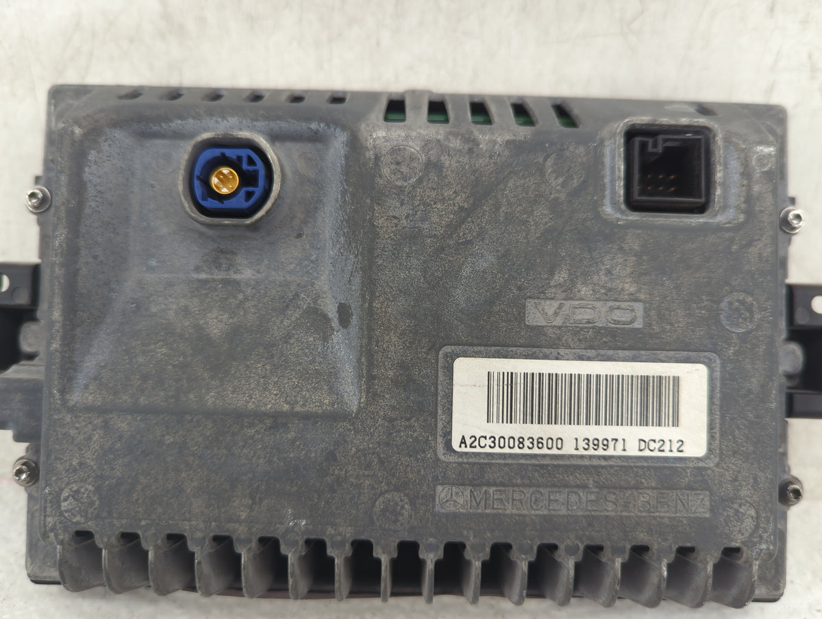 2012-2015 Mercedes-benz C250 Information Radio Display Screen Black - Oemusedautoparts1.com