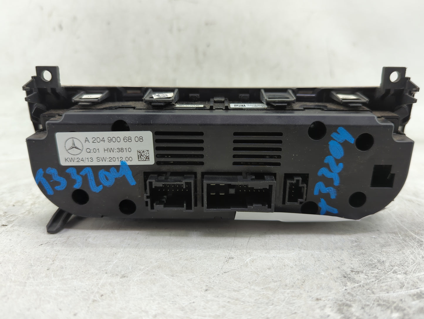 2013-2014 Mercedes-Benz C250 Climate Control Module Temperature AC/Heater Replacement P/N:A2049006808 A2186807307 Fits OEM U