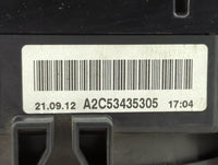 2013 Mercedes-Benz C250 Instrument Cluster Speedometer Gauges P/N:A2C53435305 Miles: Fits OEM Used Auto Parts - Oemusedautop