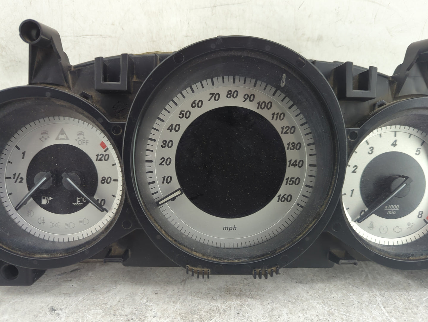 2013 Mercedes-Benz C250 Instrument Cluster Speedometer Gauges Miles: Fits OEM Used Auto Parts - Oemusedautoparts1.com