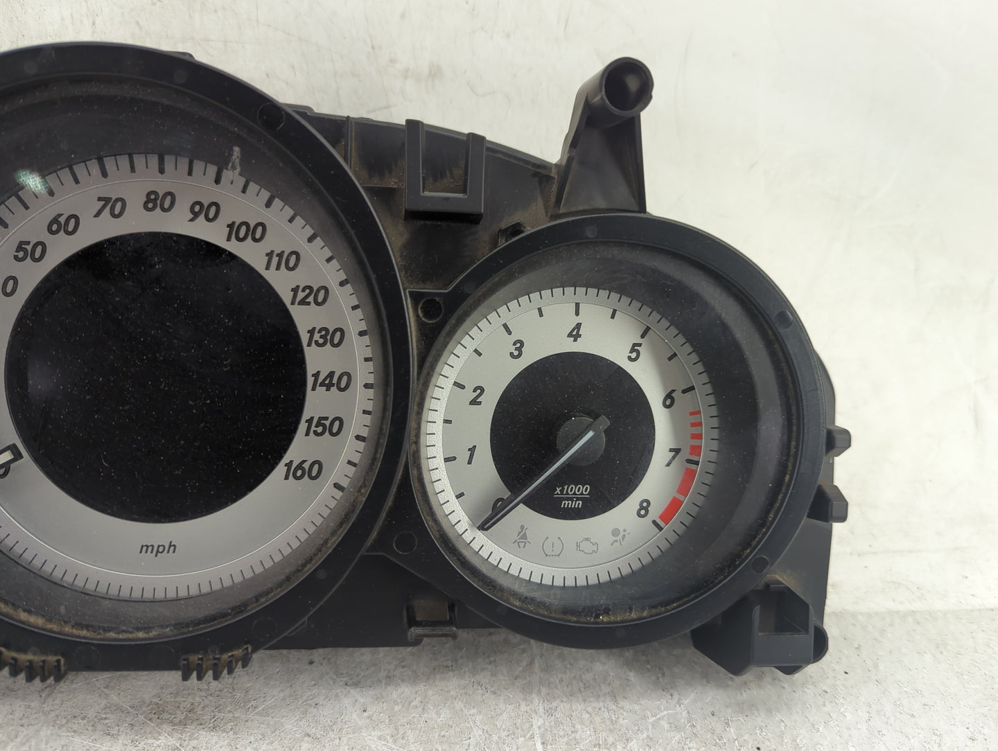 2013 Mercedes-Benz C250 Instrument Cluster Speedometer Gauges Miles: Fits OEM Used Auto Parts - Oemusedautoparts1.com