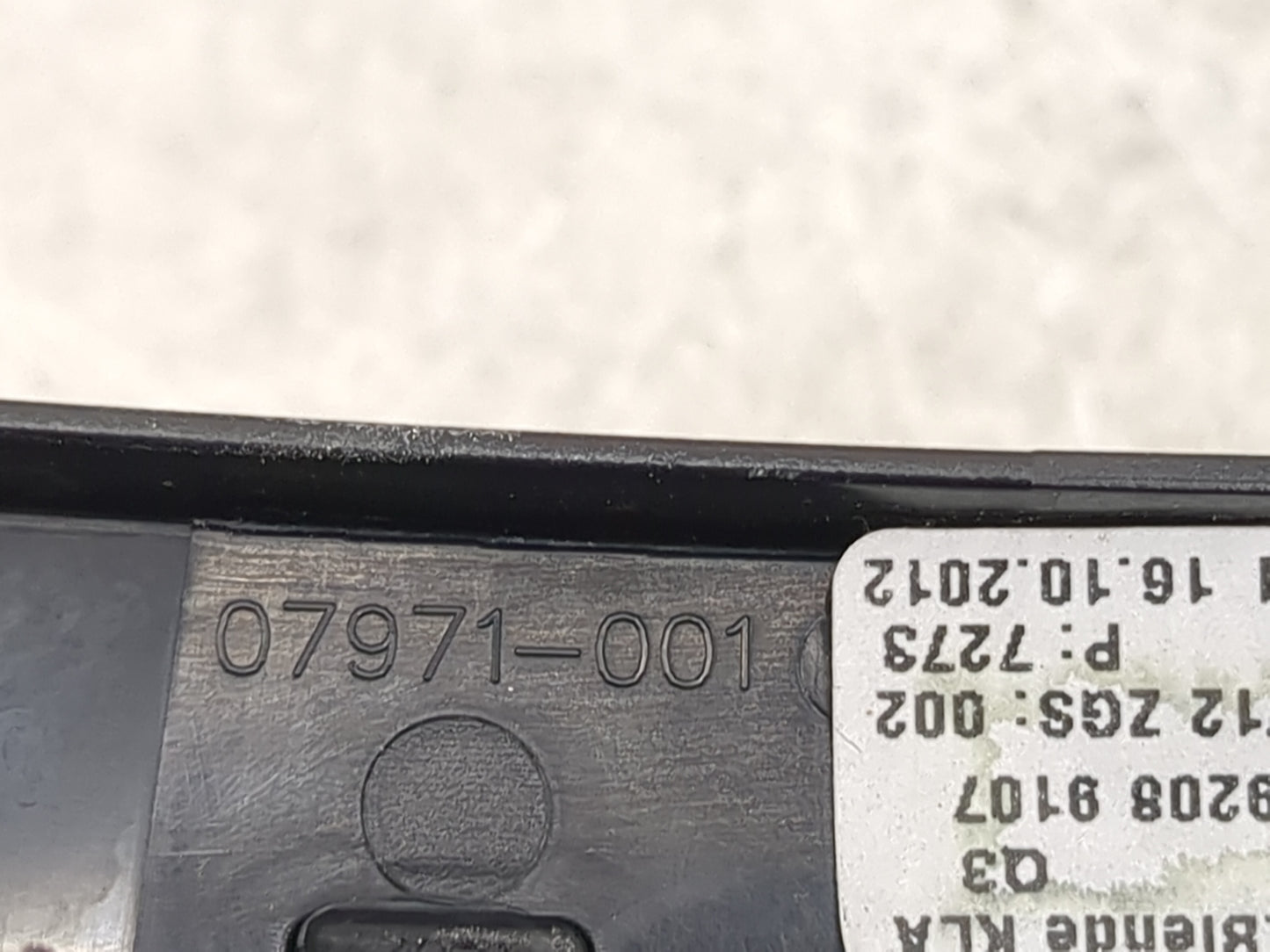 2013-2014 Mercedes-Benz C250 Climate Control Module Temperature AC/Heater Replacement P/N:07971-001 Fits Fits 2013 2014 2015