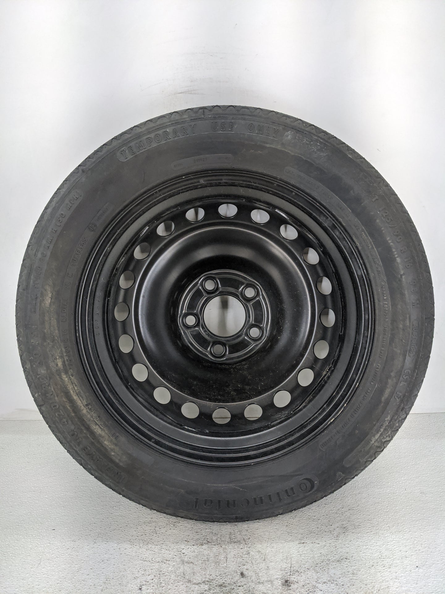 2012-2014 Mercedes-benz C250 Spare Donut Tire Wheel Rim Oem - Oemusedautoparts1.com