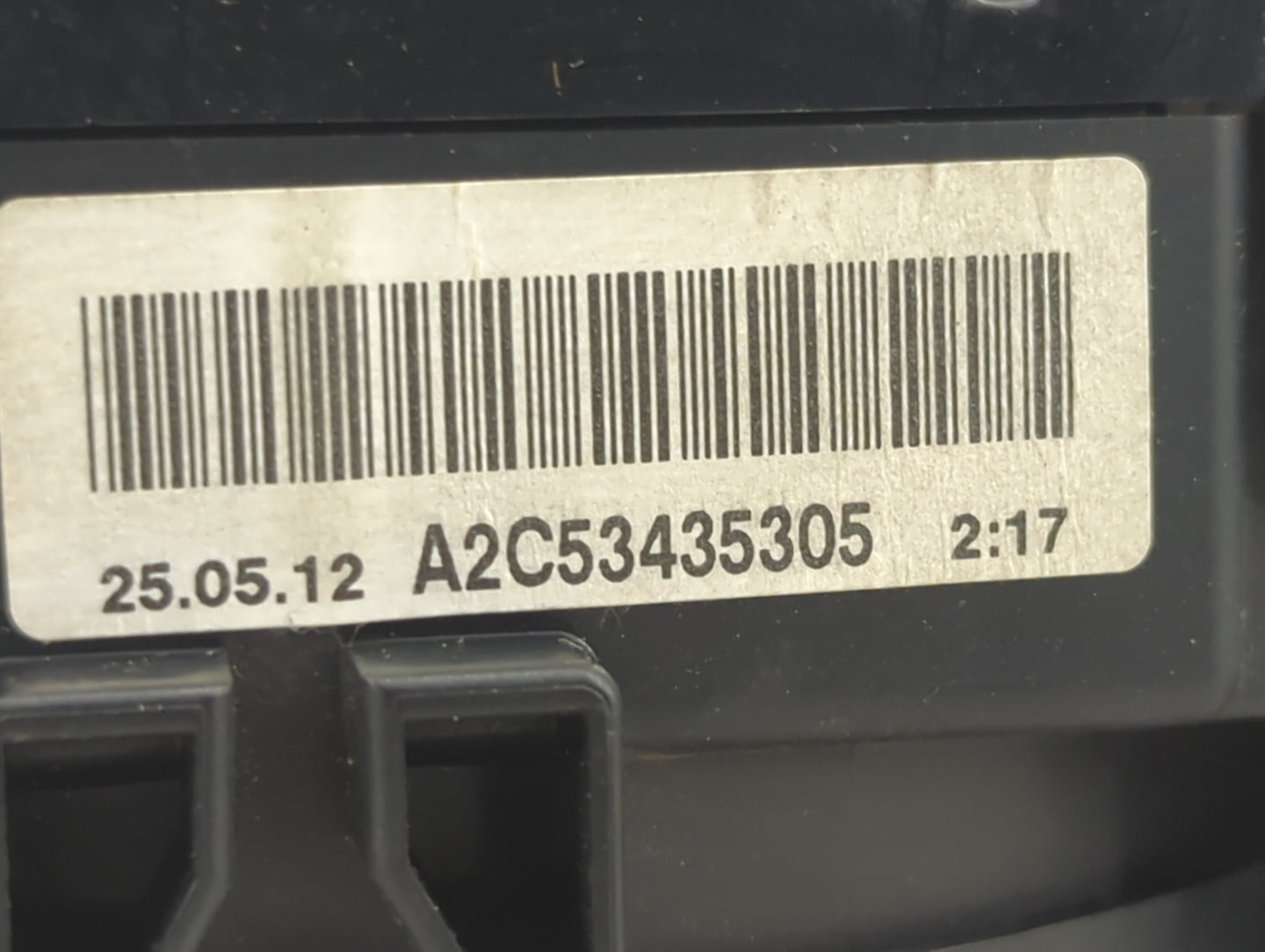 2013 Mercedes-Benz C250 Instrument Cluster Speedometer Gauges P/N:A2C53435305 Miles: Fits OEM Used Auto Parts - Oemusedautop