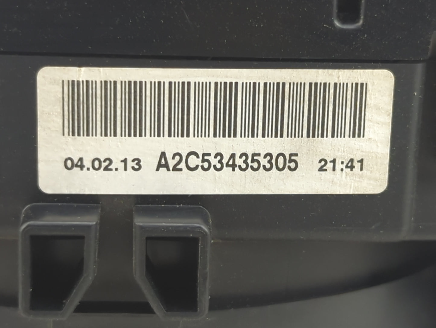 2013 Mercedes-Benz C250 Instrument Cluster Speedometer Gauges P/N:A2C53435305 Miles: Fits OEM Used Auto Parts - Oemusedautop