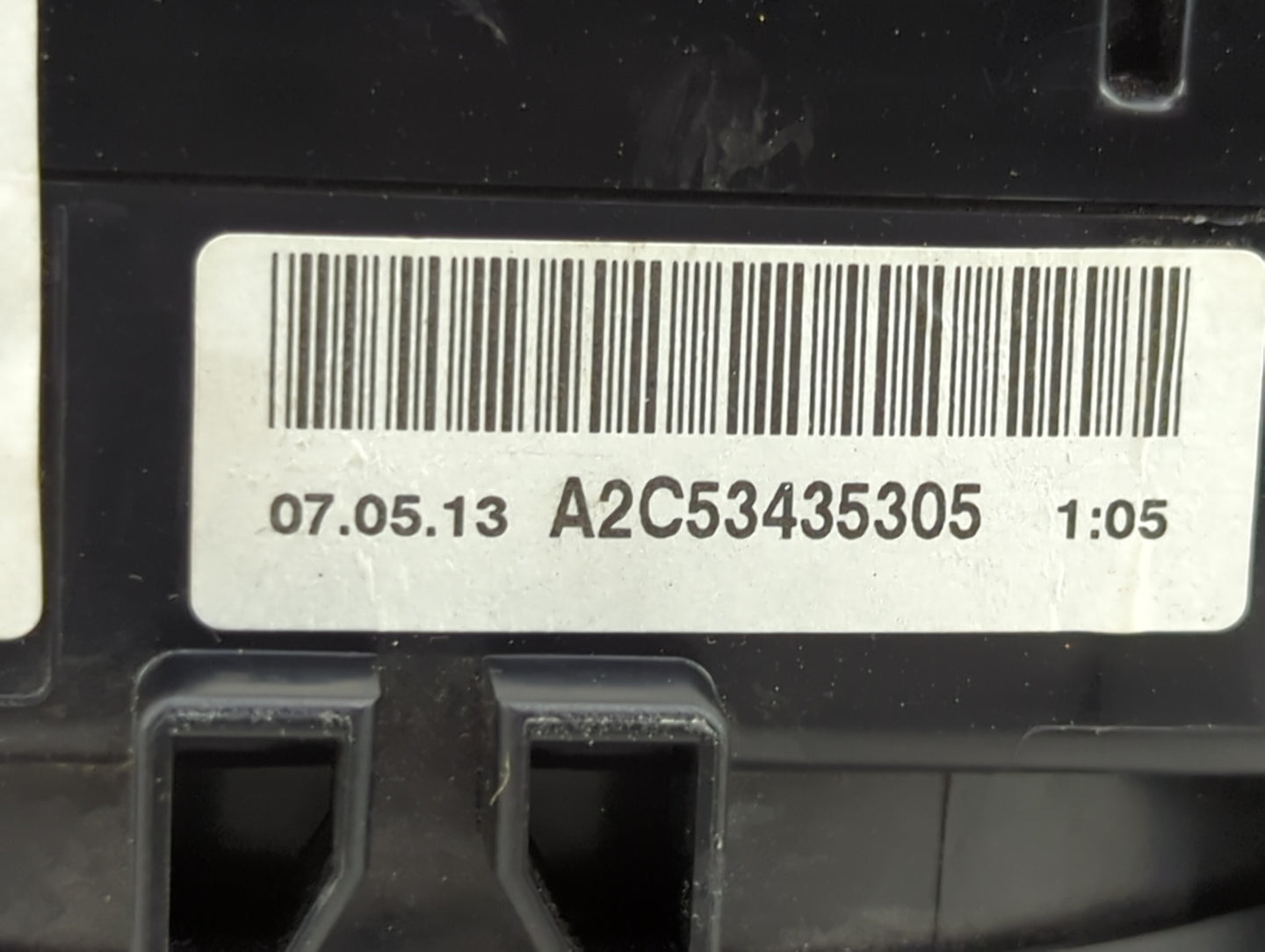 2013 Mercedes-Benz C250 Instrument Cluster Speedometer Gauges P/N:A2C53435305 Miles: Fits OEM Used Auto Parts - Oemusedautop