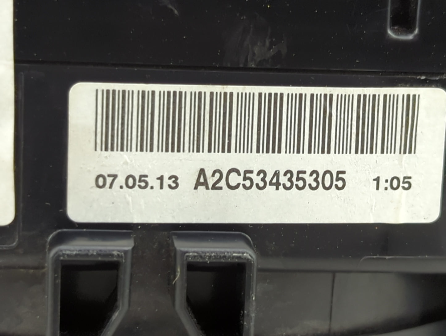 2013 Mercedes-Benz C250 Instrument Cluster Speedometer Gauges P/N:A2C53435305 Miles: Fits OEM Used Auto Parts - Oemusedautop