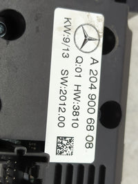 2013-2014 Mercedes-Benz C250 Climate Control Module Temperature AC/Heater Replacement P/N:A 204 900 68 08 Fits Fits 2013 201