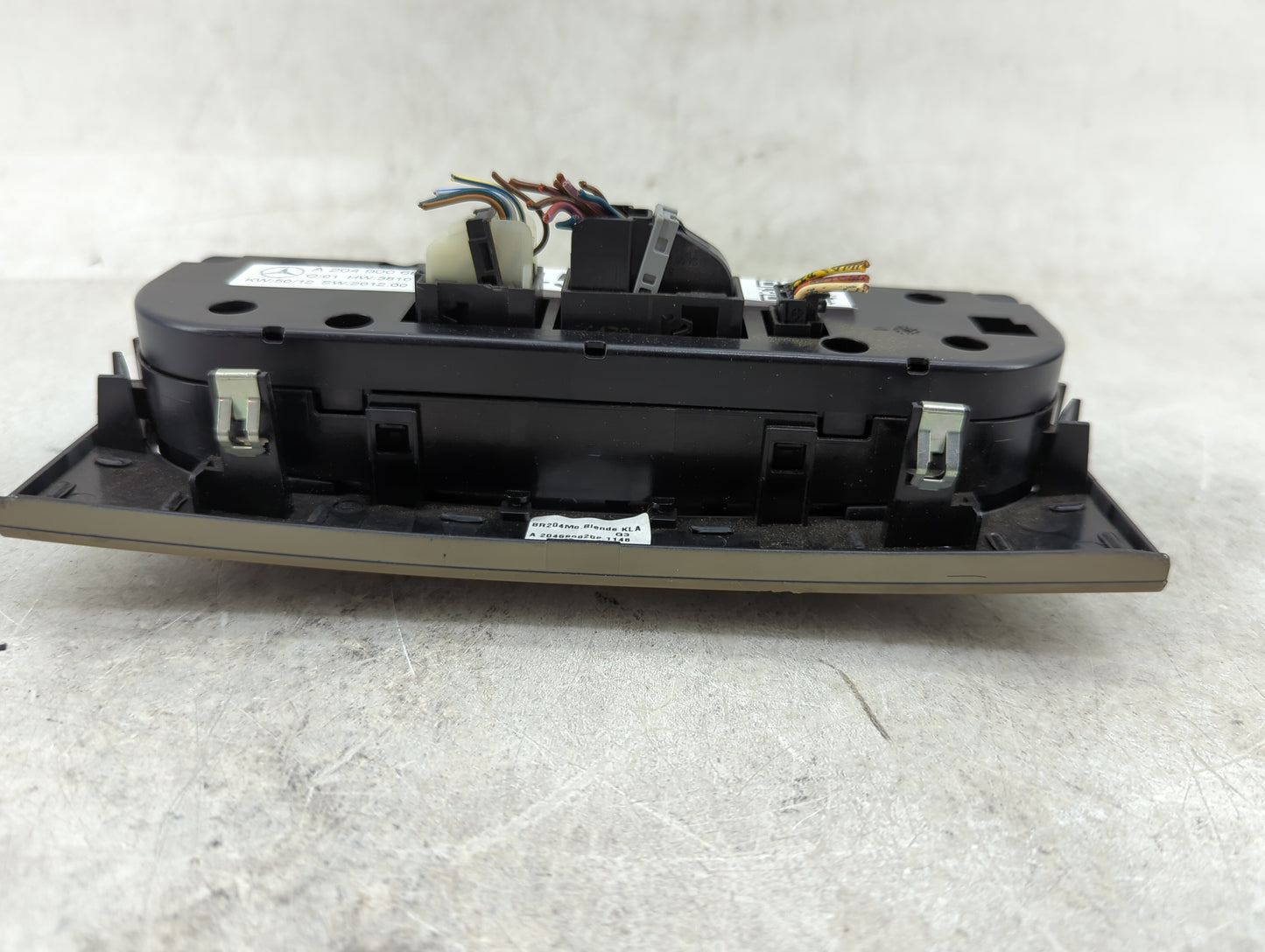 2013-2014 Mercedes-Benz C250 Climate Control Module Temperature AC/Heater Replacement P/N:A 204 900 68 08 Fits Fits 2013 201