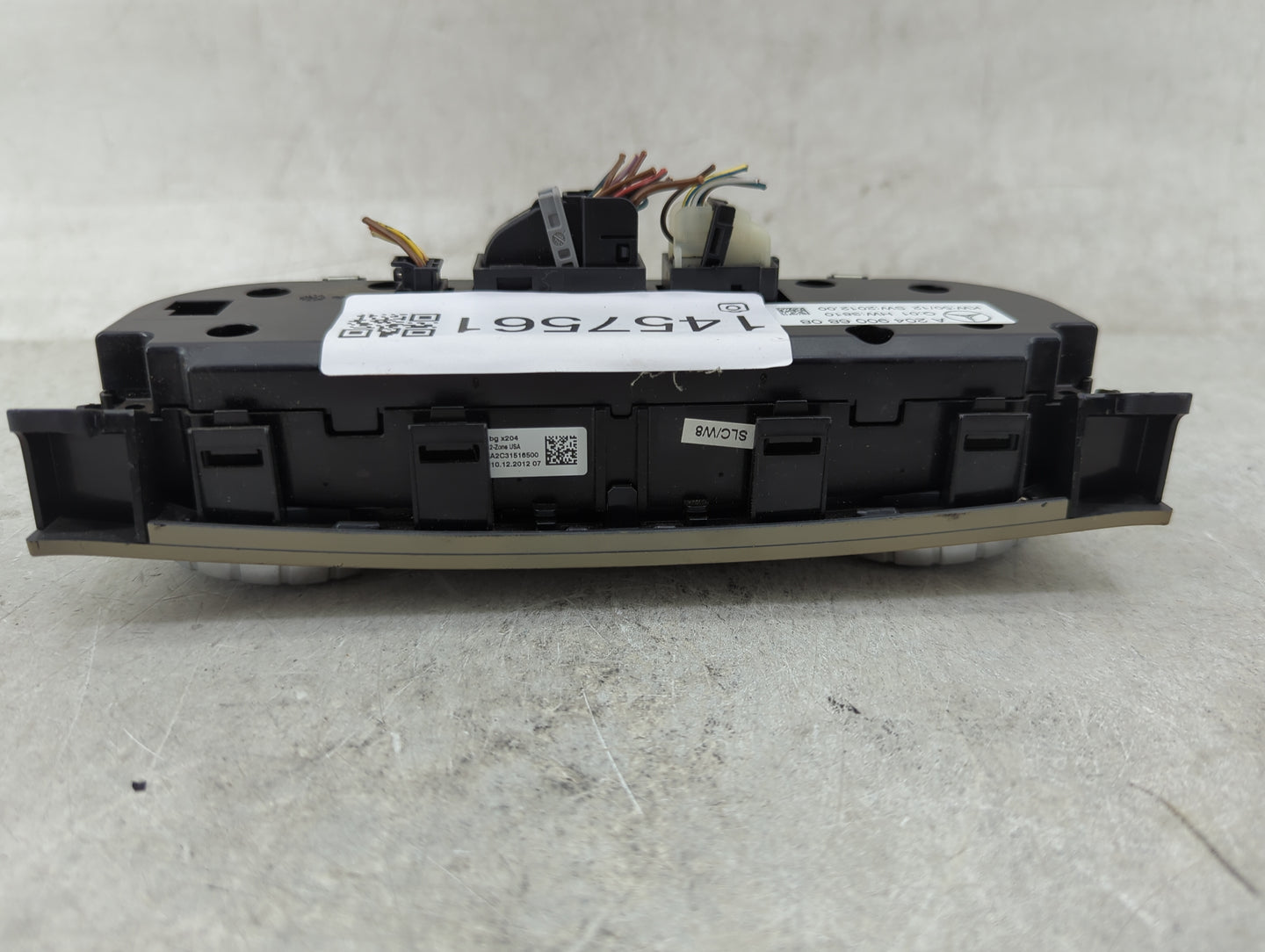 2013-2014 Mercedes-Benz C250 Climate Control Module Temperature AC/Heater Replacement P/N:A 204 900 68 08 Fits Fits 2013 201