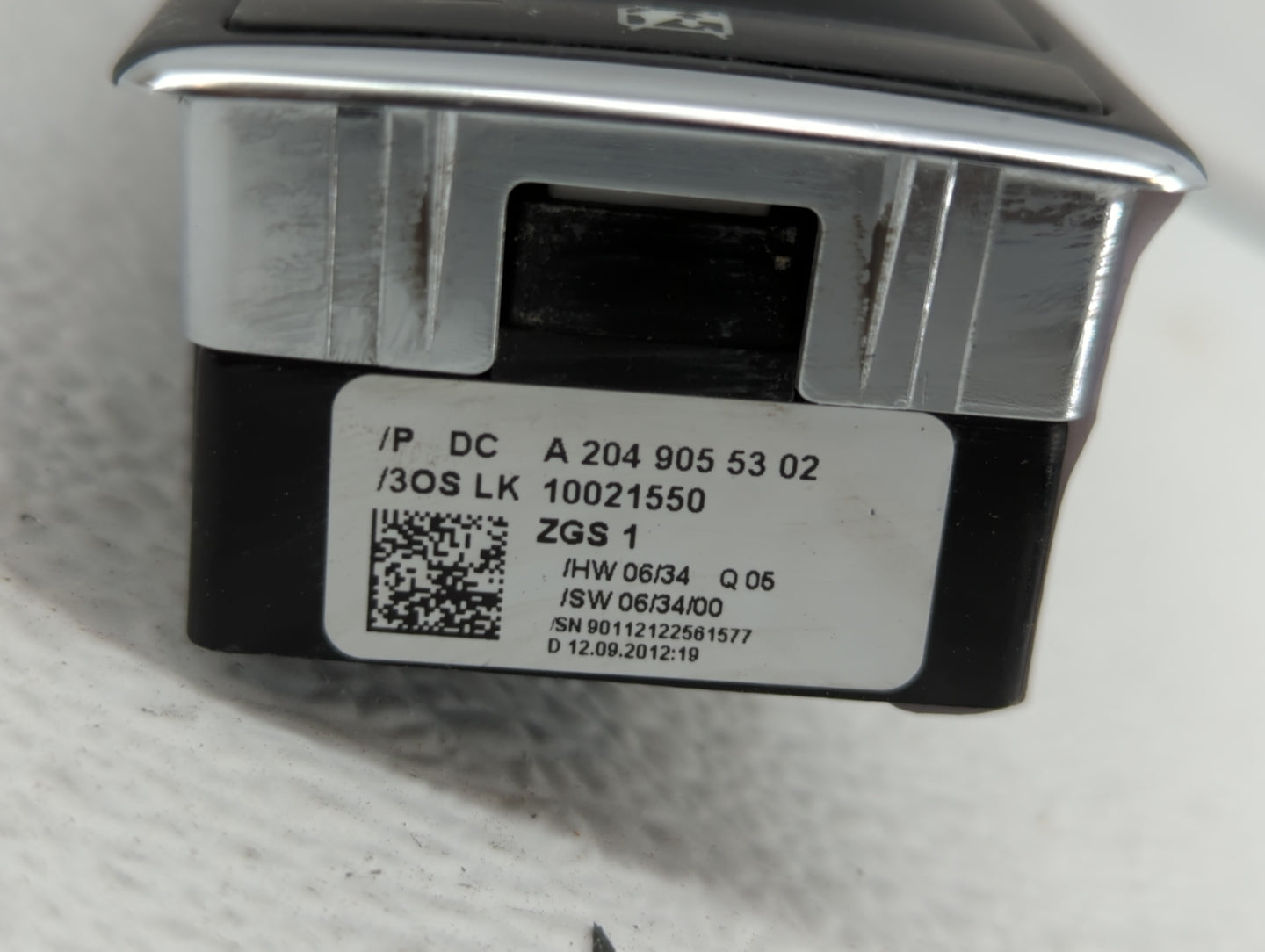 2010-2014 Mercedes-Benz C250 Master Power Window Switch Replacement Driver Side Left P/N:A 204 905 53 02 A 204 870 70 51 Fit