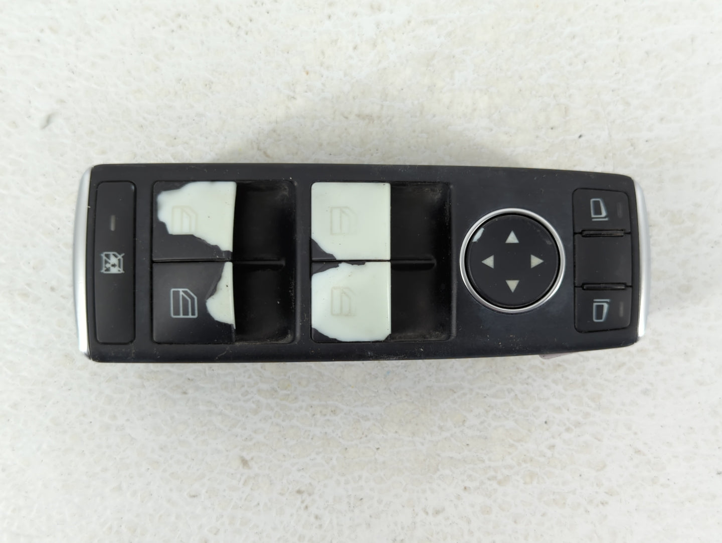 2010-2015 Mercedes-Benz C250 Master Power Window Switch Replacement Driver Side Left P/N:A 204 905 53 02 Fits OEM Used Auto 