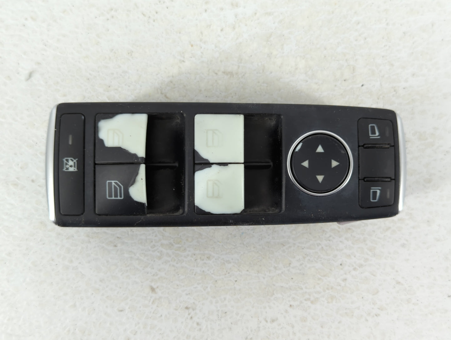2010-2015 Mercedes-Benz C250 Master Power Window Switch Replacement Driver Side Left P/N:A 204 905 53 02 Fits OEM Used Auto 