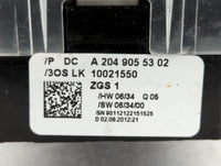 2011-2014 Mercedes-Benz C250 Master Power Window Switch Replacement Driver Side Left P/N:212 820 82 2049055302 Fits OEM Used