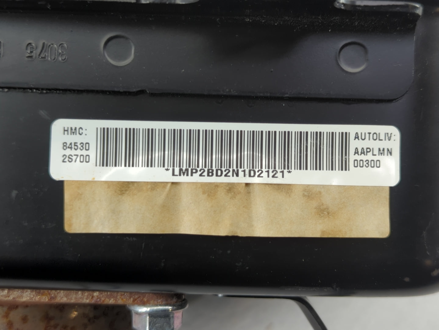 2010-2015 Mercedes-Benz C250 Air Bag Driver Left Steering Wheel Mounted P/N:BAM-PT1-1722 Fits OEM Used Auto Parts - Oemuseda