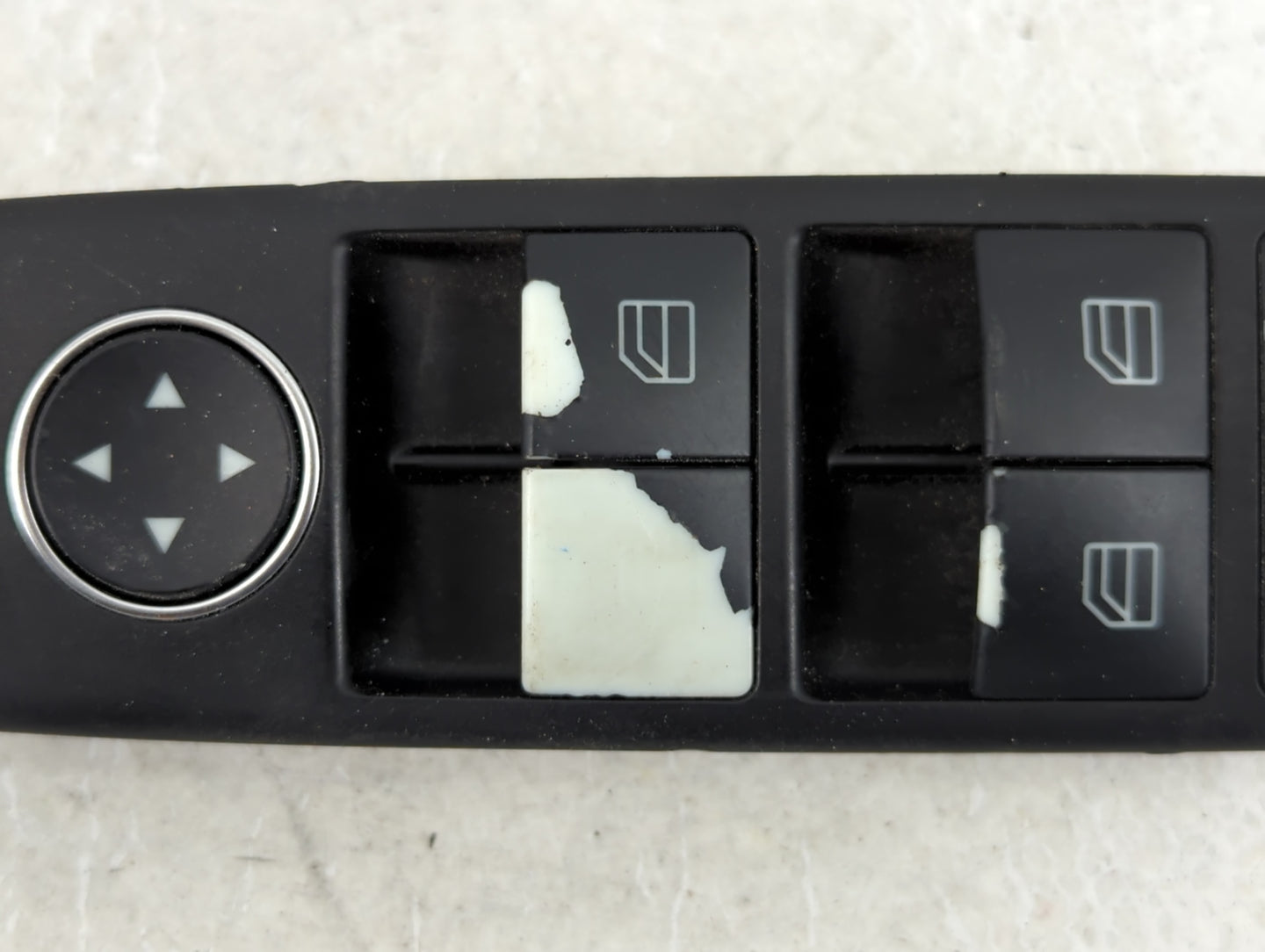 2010-2015 Mercedes-Benz C250 Master Power Window Switch Replacement Driver Side Left P/N:A 204 905 53 02 Fits OEM Used Auto 