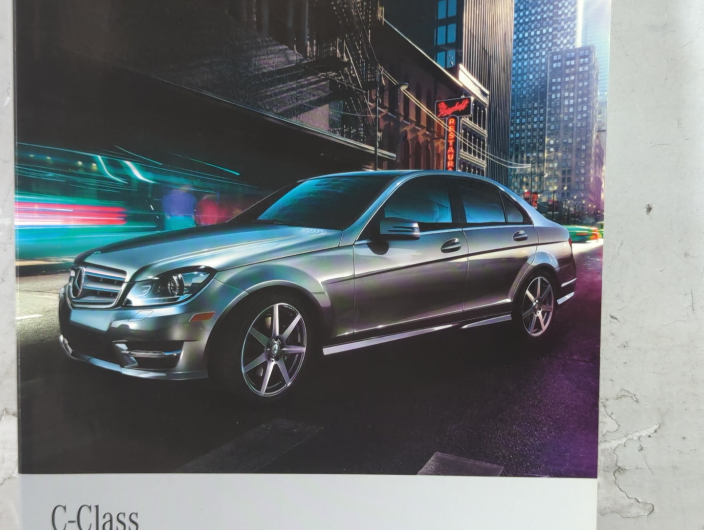 2013 Mercedes-Benz C300 Owners Manual Book Guide P/N:204 584 73 82 2045847382 OEM Used Auto Parts - Oemusedautoparts1.com