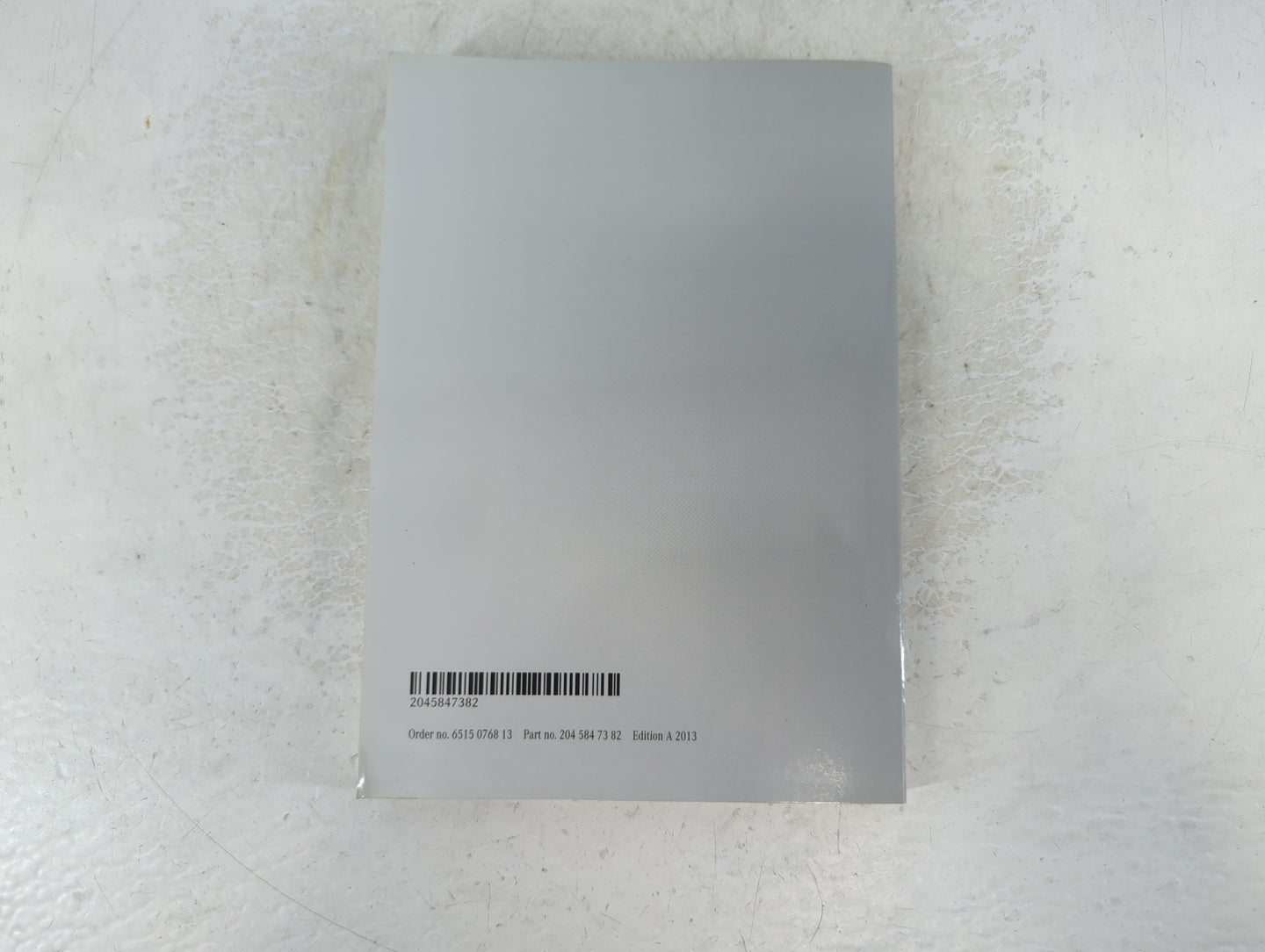 2013 Mercedes-Benz C300 Owners Manual Book Guide P/N:204 584 73 82 2045847382 OEM Used Auto Parts - Oemusedautoparts1.com