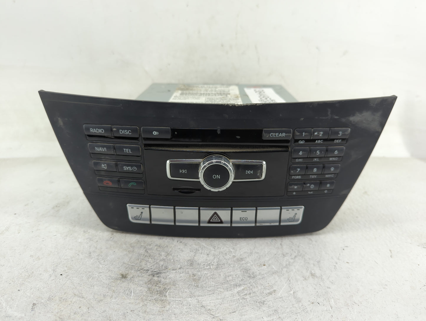 2013 Mercedes-Benz C300 Radio AM FM Cd Player Receiver Replacement Fits OEM Used Auto Parts - Oemusedautoparts1.com