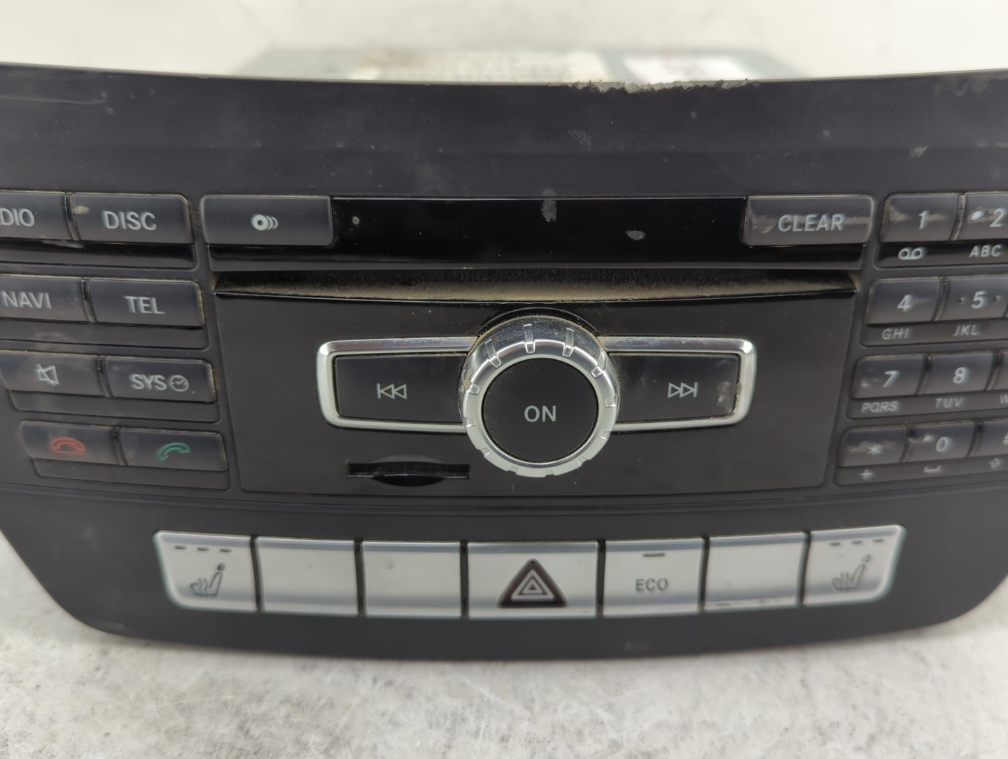 2013 Mercedes-Benz C300 Radio AM FM Cd Player Receiver Replacement Fits OEM Used Auto Parts - Oemusedautoparts1.com
