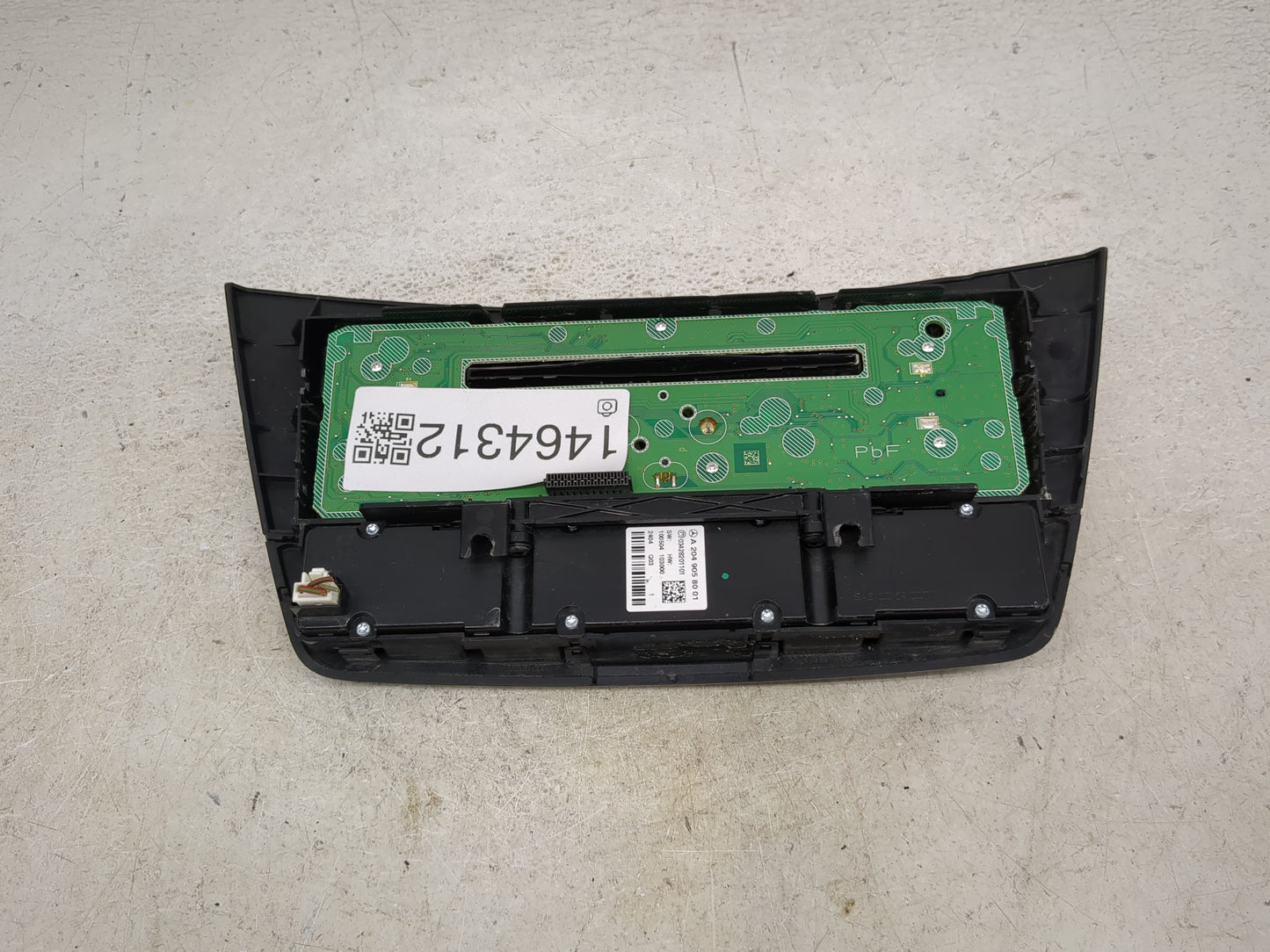 2013-2014 Mercedes-Benz C300 Climate Control Module Temperature AC/Heater Replacement P/N:A2049058001 0342820110 Fits OEM Us