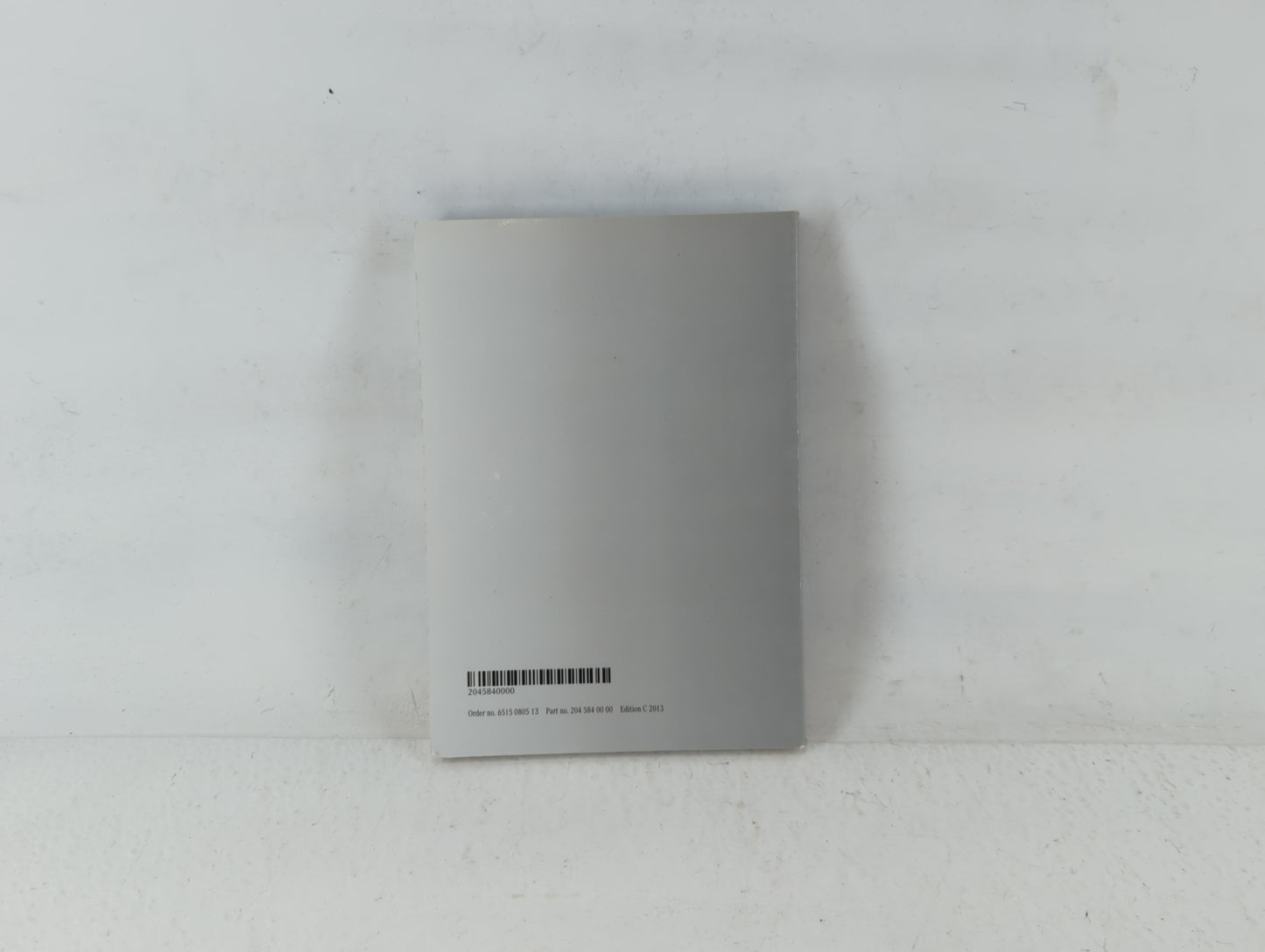 2013 Mercedes-Benz C300 Owners Manual Book Guide P/N:204 584 00 00 OEM Used Auto Parts - Oemusedautoparts1.com