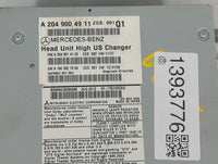 2012-2015 Mercedes-Benz C350 Radio AM FM Cd Player Receiver Replacement P/N:A2049004911 Fits Fits 2012 2013 2014 2015 OEM Us