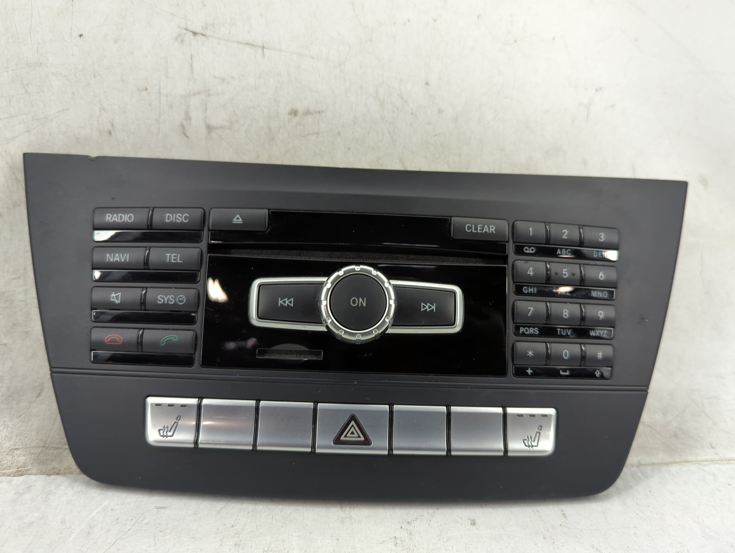 2013 Mercedes-Benz C350 Radio AM FM Cd Player Receiver Replacement P/N:A 204 905 96 01 Fits OEM Used Auto Parts - Oemusedaut