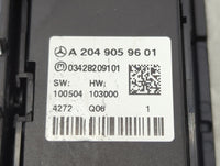 2013 Mercedes-Benz C350 Radio AM FM Cd Player Receiver Replacement P/N:A 204 905 96 01 Fits OEM Used Auto Parts - Oemusedaut